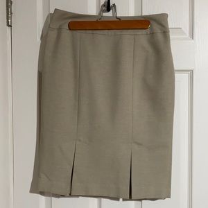 Black Label Evan Picone Pleated Pencil Skirt Sz 6